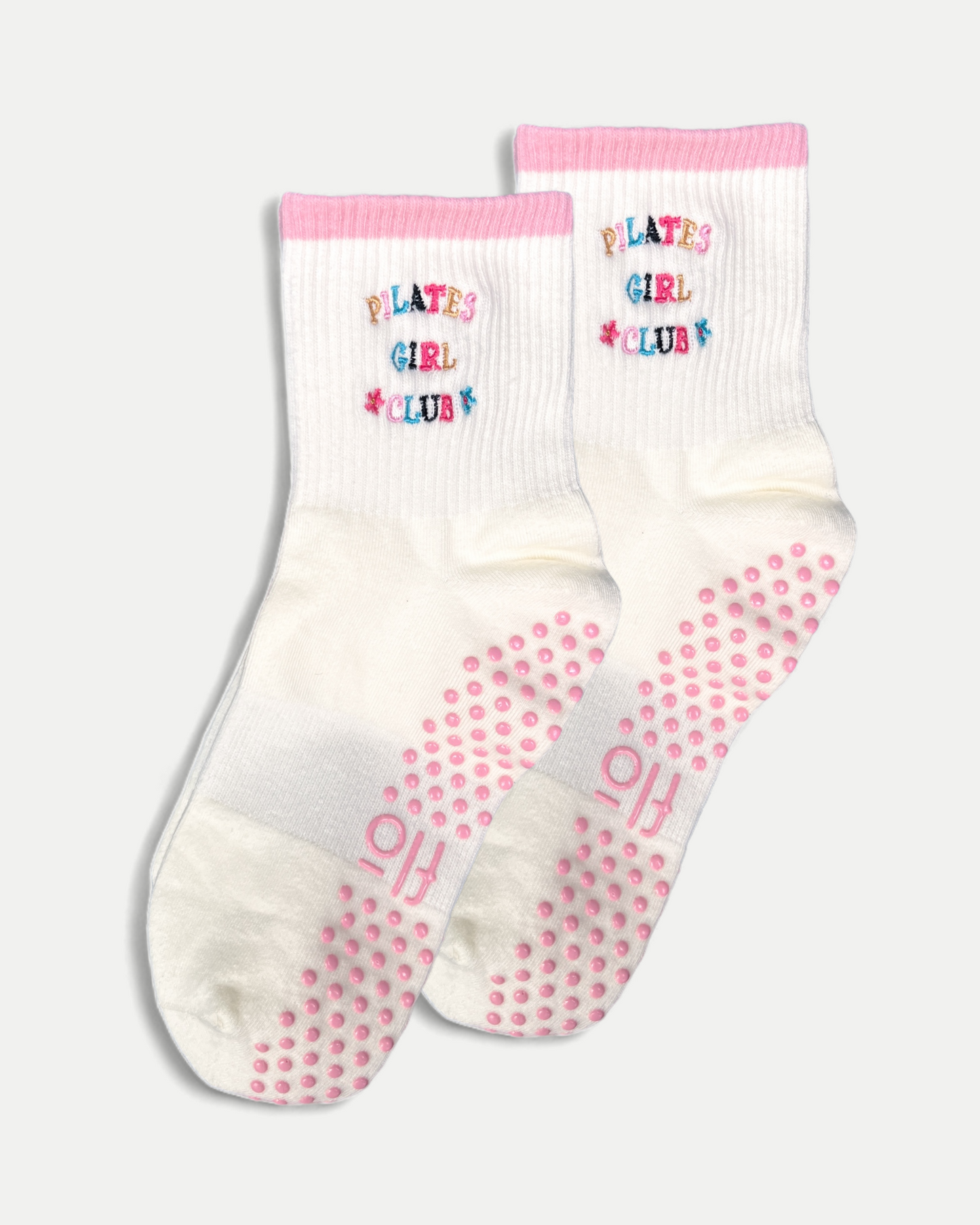 PILATES GIRL CLUB GRIP SOCKS