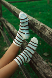 COOKIE MONSTER GRIP SOCKS