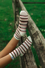 NEAPOLITAN SWIRL GRIP SOCKS