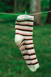 NEAPOLITAN SWIRL GRIP SOCKS