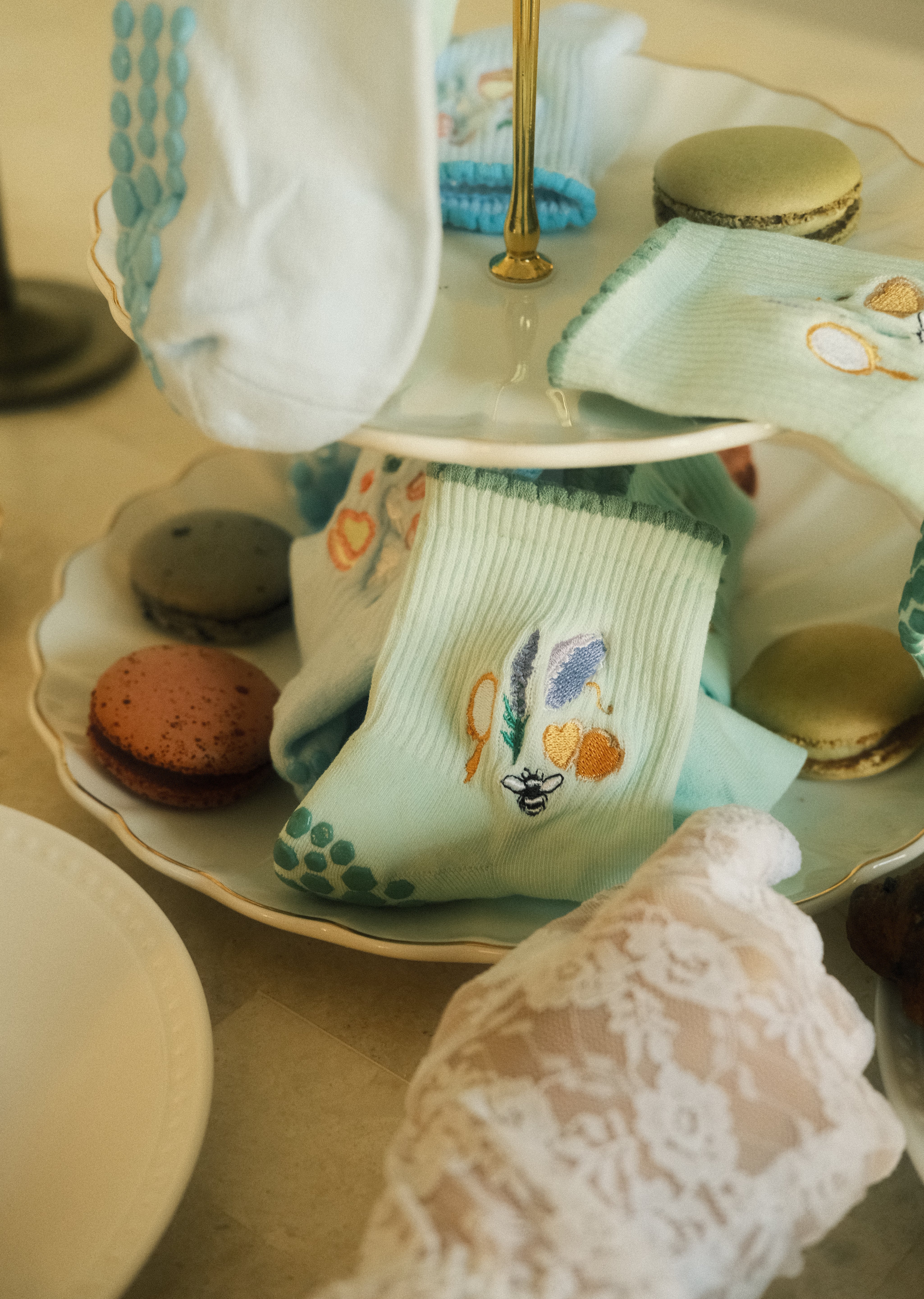 SAGE HONEY GRIP SOCKS