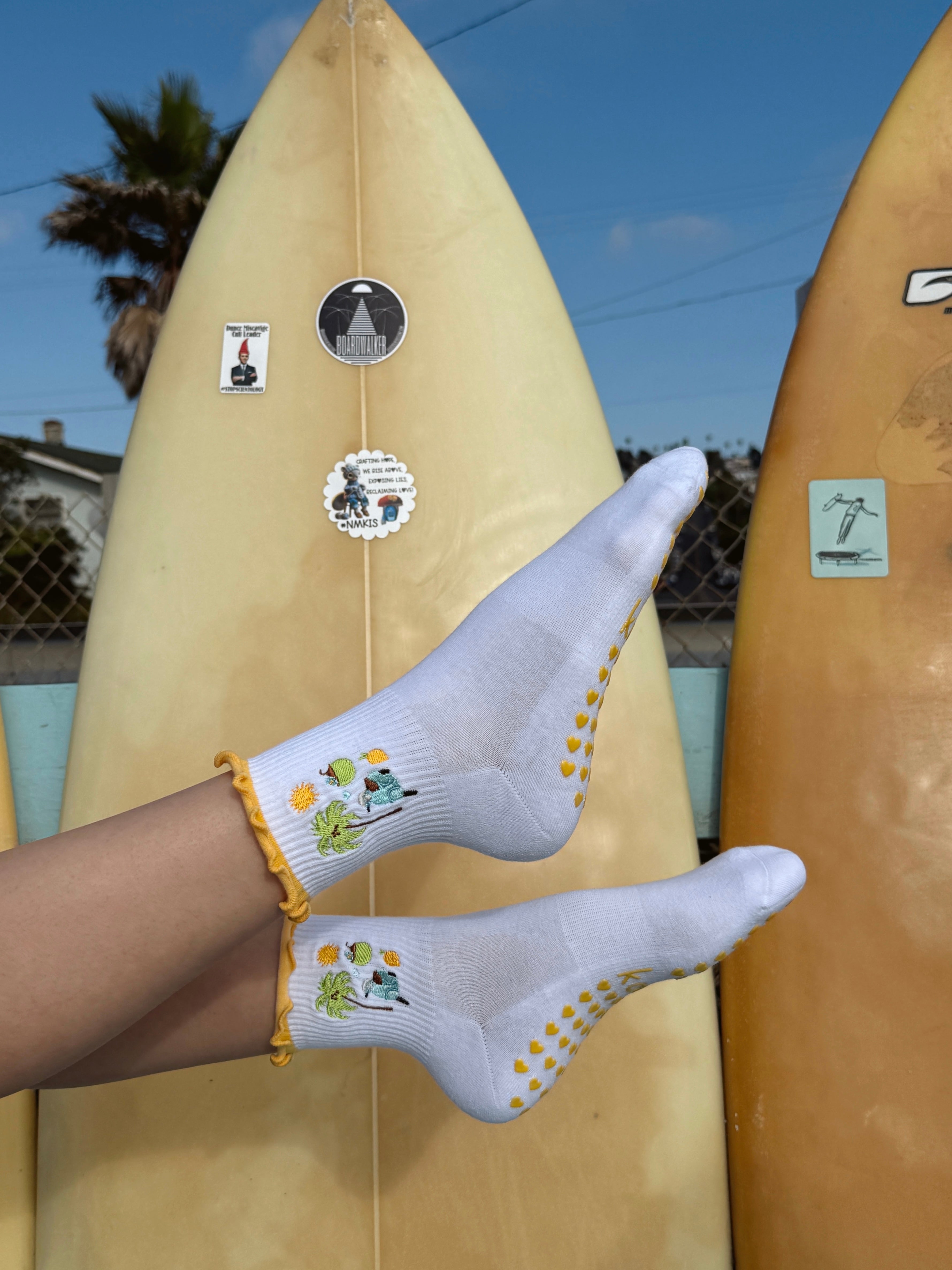 SOL Y LIMÓN GRIP SOCKS