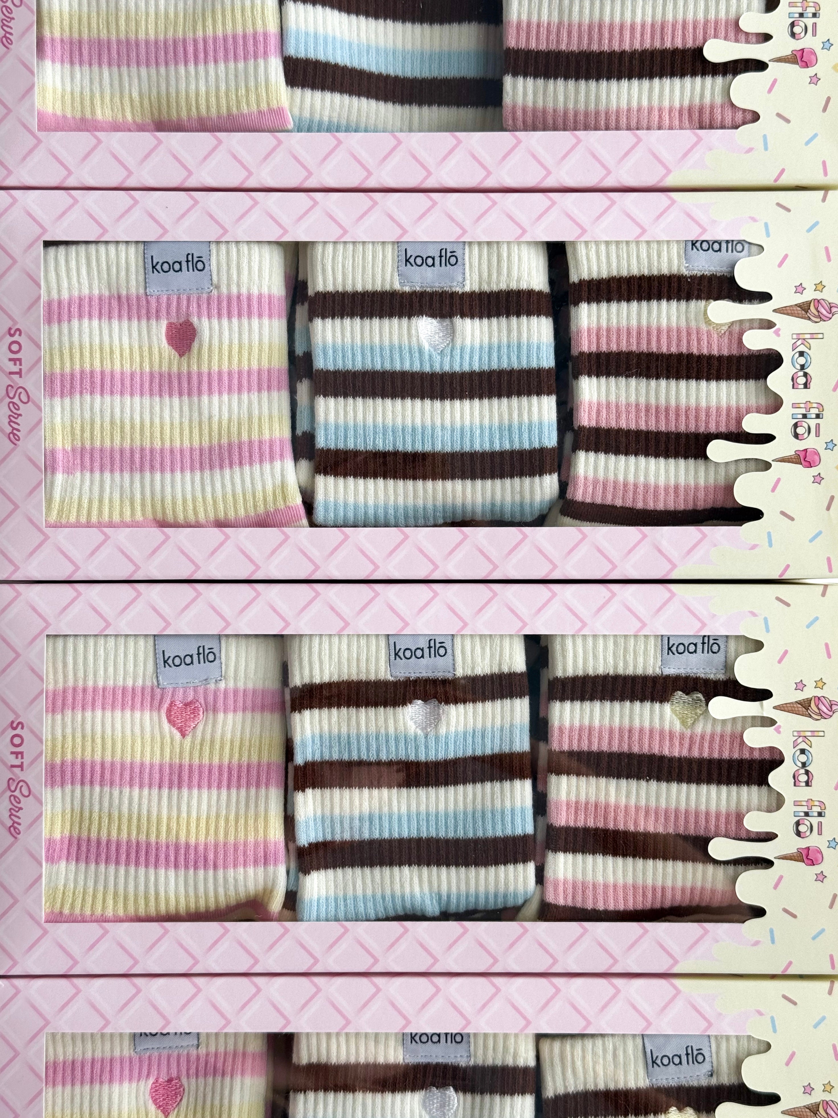 SOFT SERVE GRIP SOCK SET